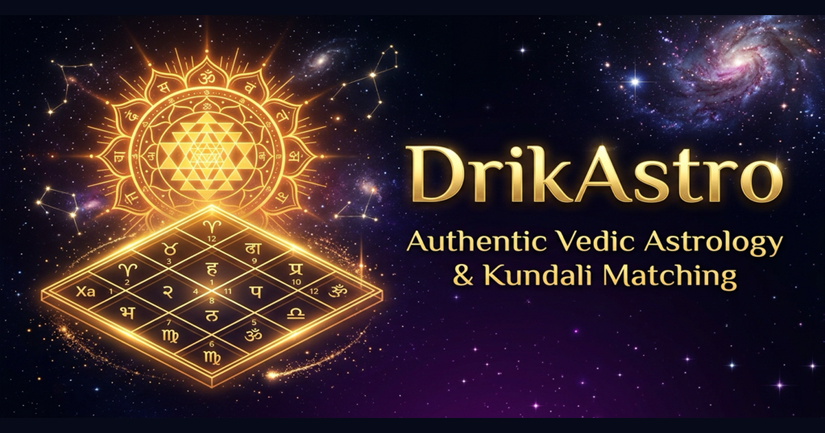 Drik Astro — Free Vedic Astrology, Janam Kundali & Thirukanitham ...